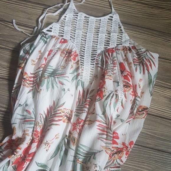 EMILY Coral Floral Maxi Dress - Picture 5 of 5